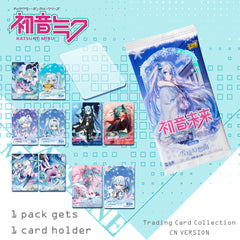 Hatsune Miku First Encounter Pack Vol.4 — Snow Fantasy Official Collectible Card | 5 Cards Per Pack | QR / SSR / LR / UR / SP / SE Rarities | Brand New Sealed