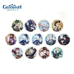 Genshin Impact Court of Fontaine Themed Series Character Badge