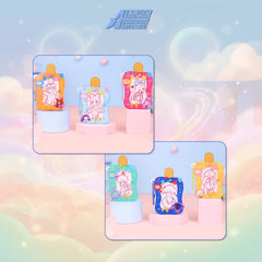 Alien Stage Bunny Series Acrylic Ice Cream Keychain Blind Box (6 Packs/Box)