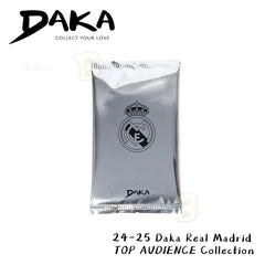 Daka Real Madrid Top Audience 2024/25 Football Player Card Blind Box Sport Trading Cards