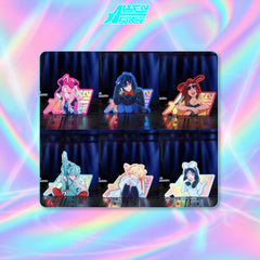 Special-Shaped Stage Rabbit Series — Half-Body Acrylic Fridge Magnet Blind Box | 6 Characters incl. MIZI, TILL & LUKA | 1 pc, Factory Sealed
