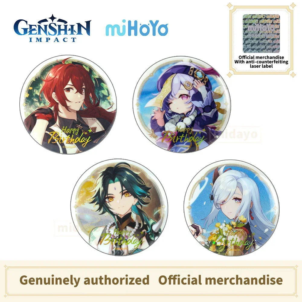 GENSHIN IMPACT The Destined Day Series Badge - BilaBila