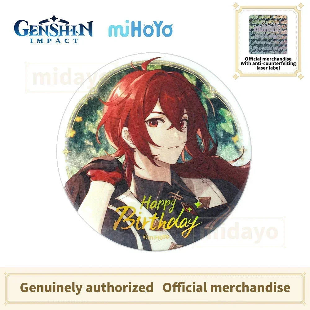 GENSHIN IMPACT The Destined Day Series Badge - BilaBila