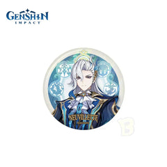 Genshin Impact Court of Fontaine Themed Series Character Badge