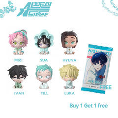 Alien Stage Sen Yu Man Baby Series Blind Box Dolls Figures Official Peripherals（Buy 1 get 1 free  Alien Stage Trading Cards Blind Box ）