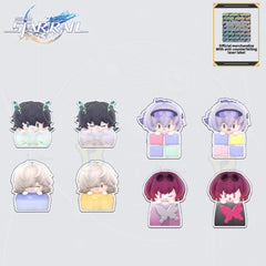 Honkai: Star Rail Fingertip Keycap Series Vol.1 — Official Chibi Blind Box | Trailblazer, Jing Yuan, Kafka & More | PVC, Fits Most Mechanical Keyboards | Brand New Sealed