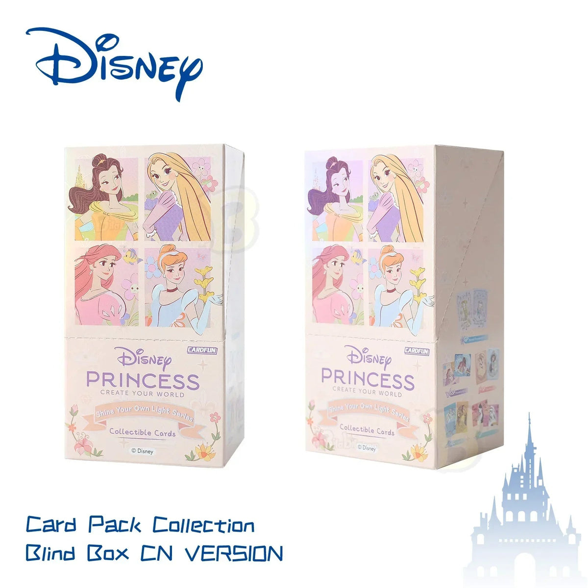 Disney Princess-Shine Your Own Light Series Collectible Cards Blind Box Set