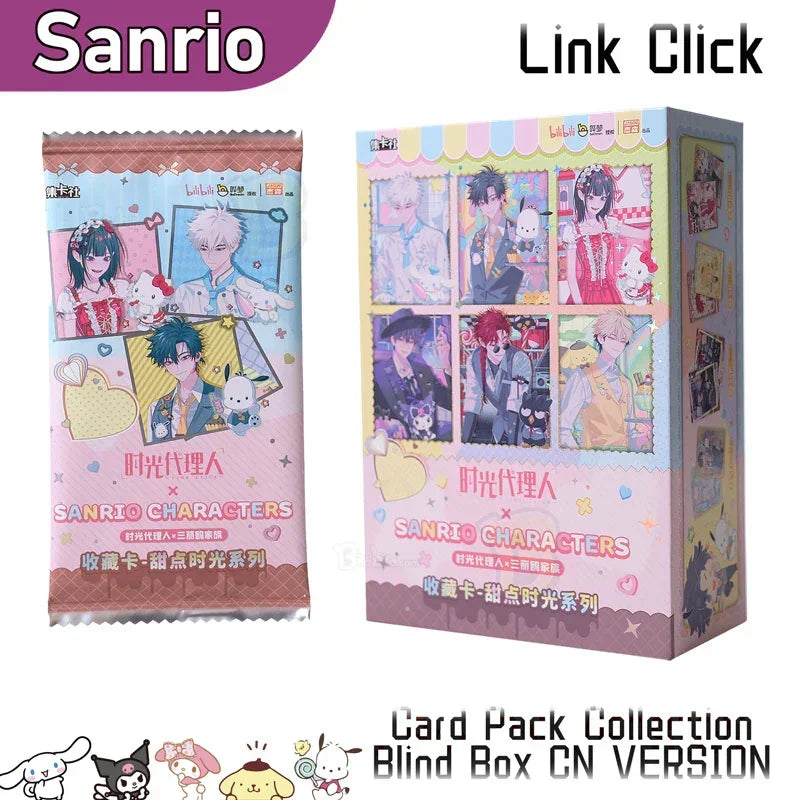 Link Click JKS Sanrio Dessert Collection Card Blind Box Set