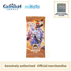 Genshin Impact Genius Invokation TCG - Wave 1 Booster Pack (random Packs)