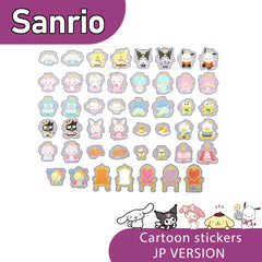 Sanrio Character Sticker Collection Cinnamoroll Hello Kitty Kuromi Pochacco Pompompurin My Melody