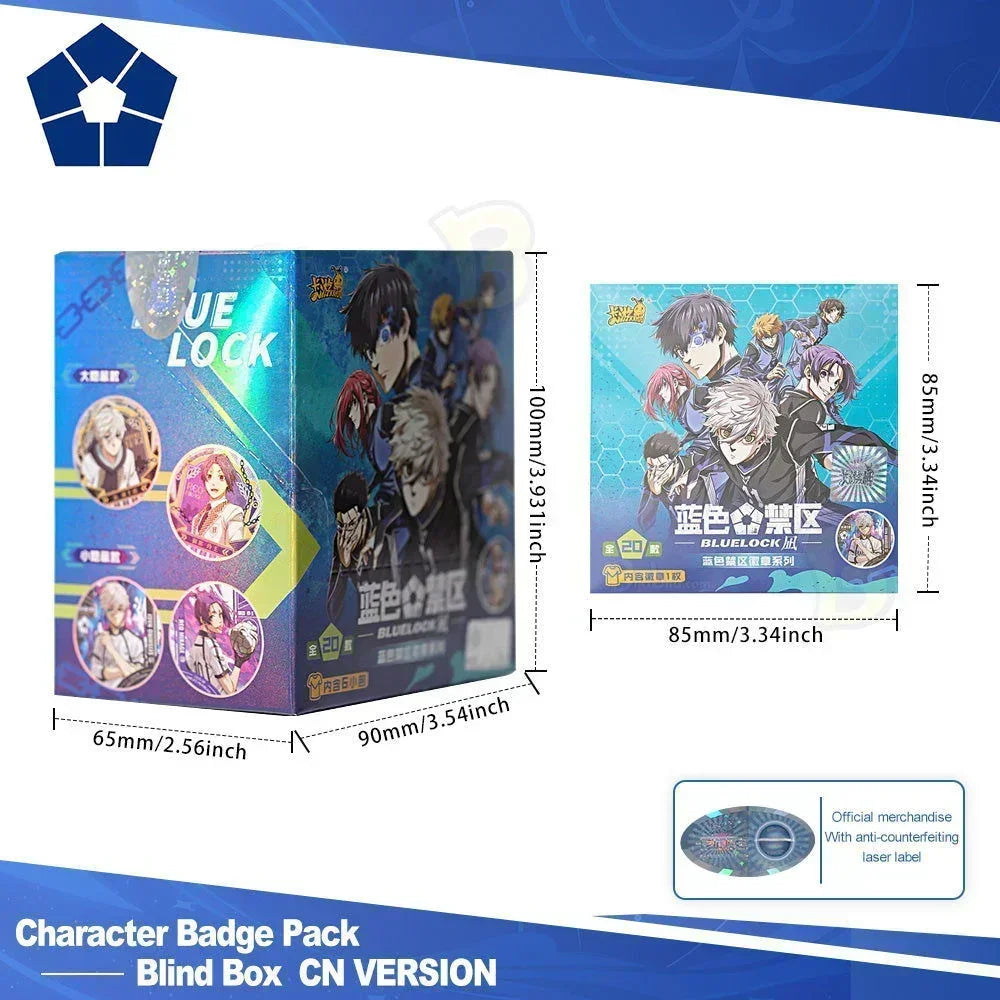 Blue Lock Nagi Badge Series Blue Lock Peripheral CN Genuine - BilaBila