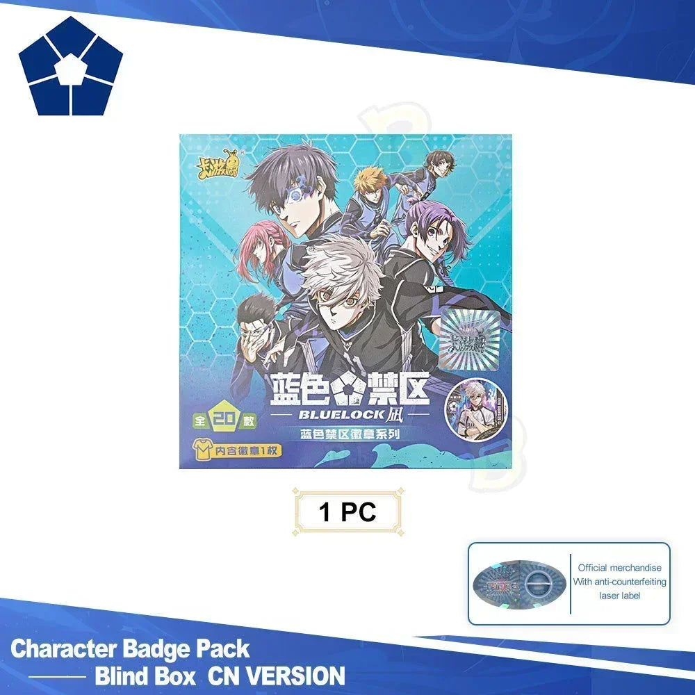 Blue Lock Nagi Badge Series Blue Lock Peripheral CN Genuine - BilaBila