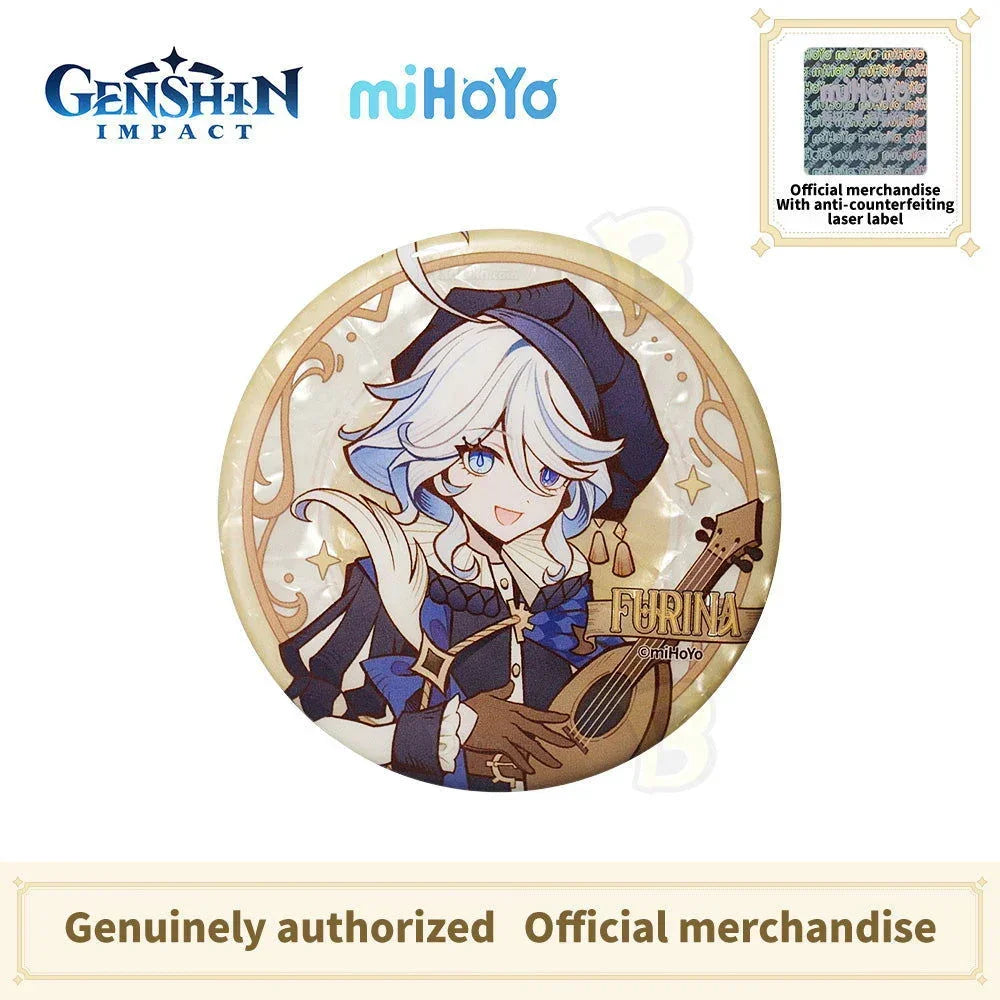 GENSHIN IMPACT Shadow Hunting Series Character Badge-Lyney Furina Navia Clorinde - BilaBila
