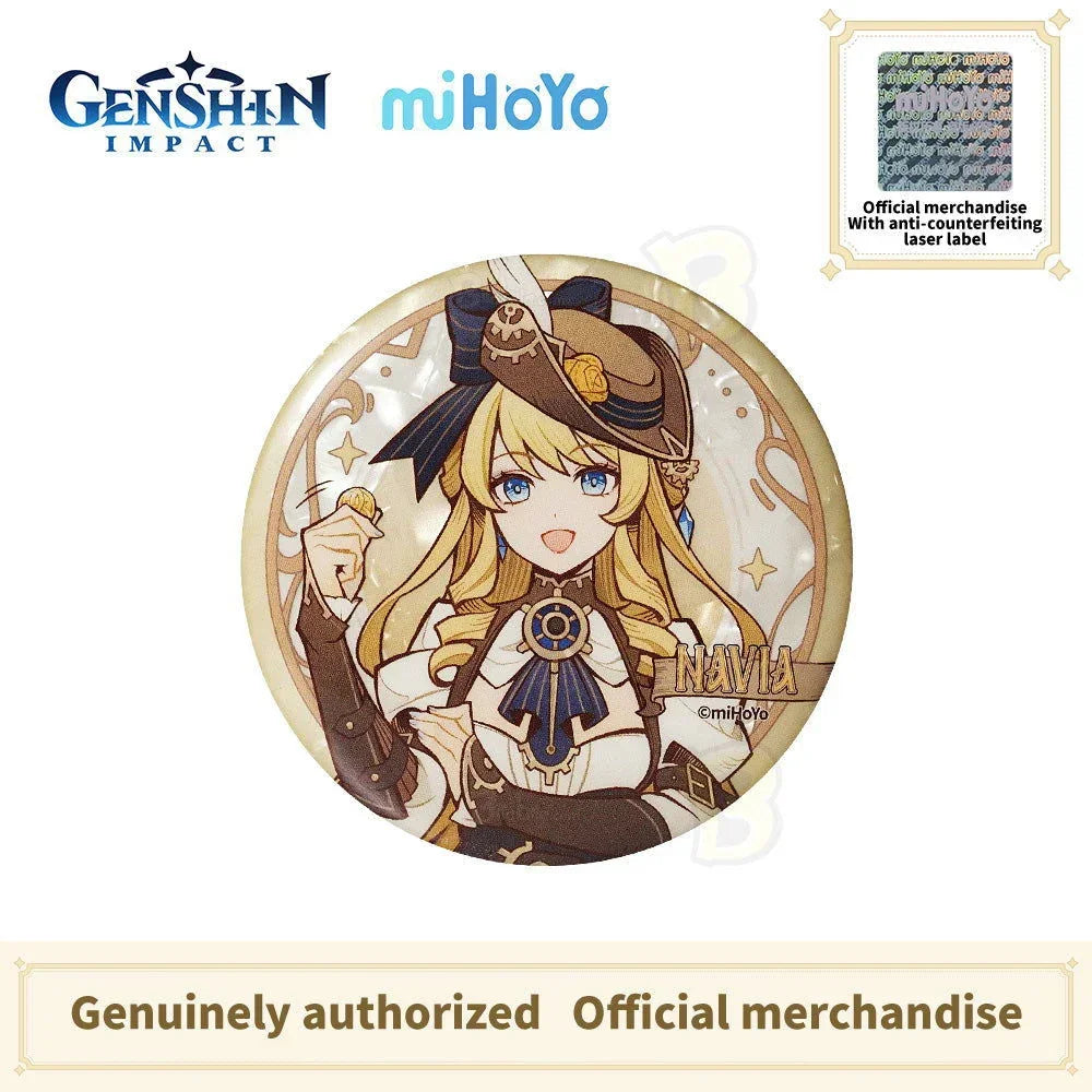 GENSHIN IMPACT Shadow Hunting Series Character Badge-Lyney Furina Navia Clorinde - BilaBila