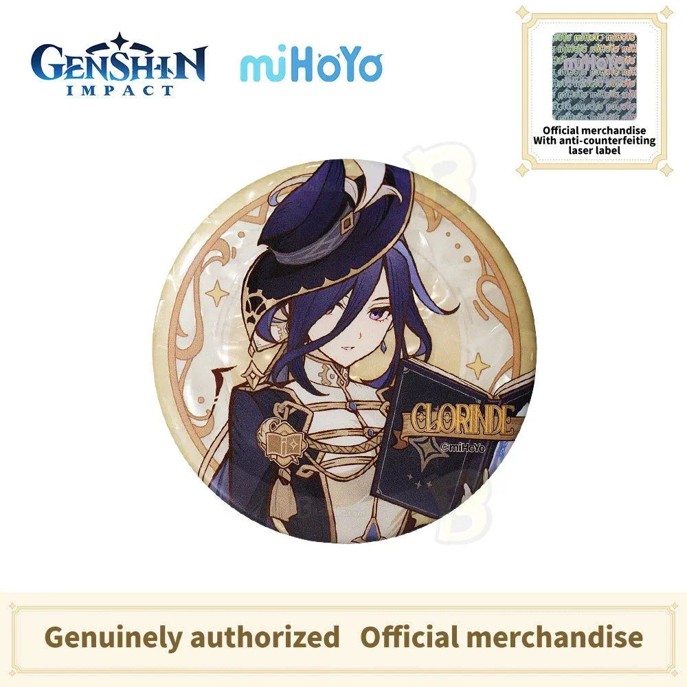 GENSHIN IMPACT Shadow Hunting Series Character Badge-Lyney Furina Navia Clorinde - BilaBila