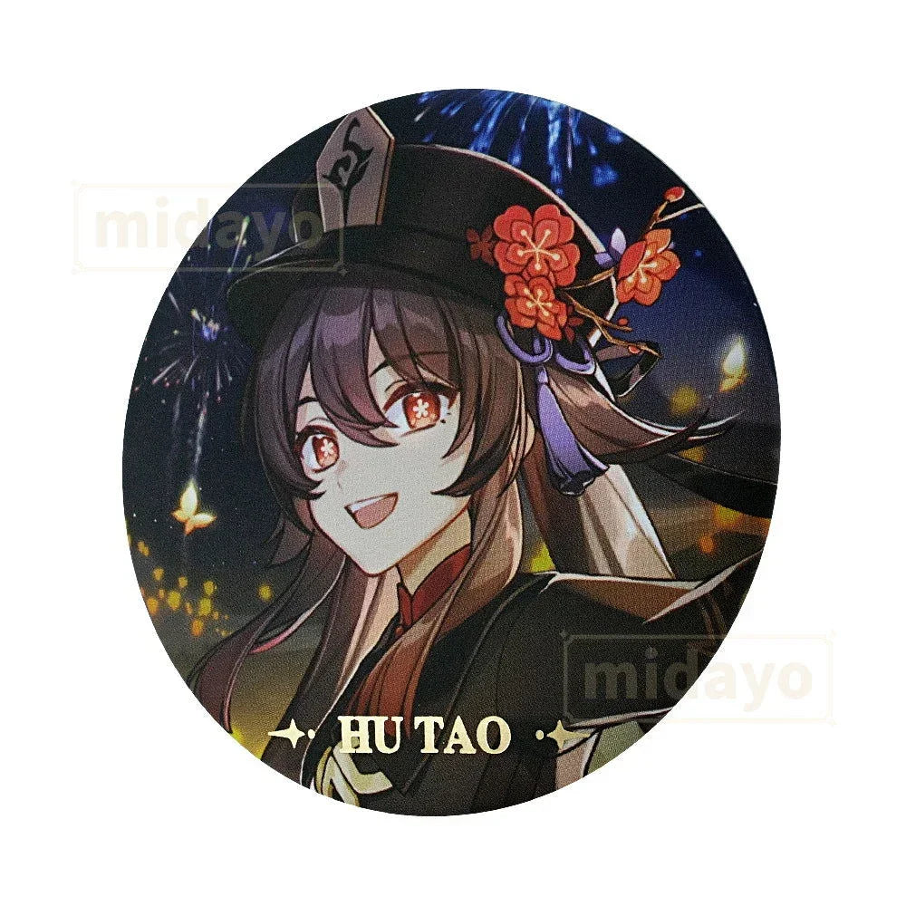 GENSHIN IMPACT Themed Series Character Badge - Hu Tao - BilaBila