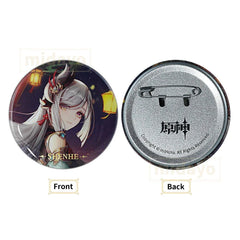 GENSHIN IMPACT Themed Series Character Badge - Shenhe - BilaBila