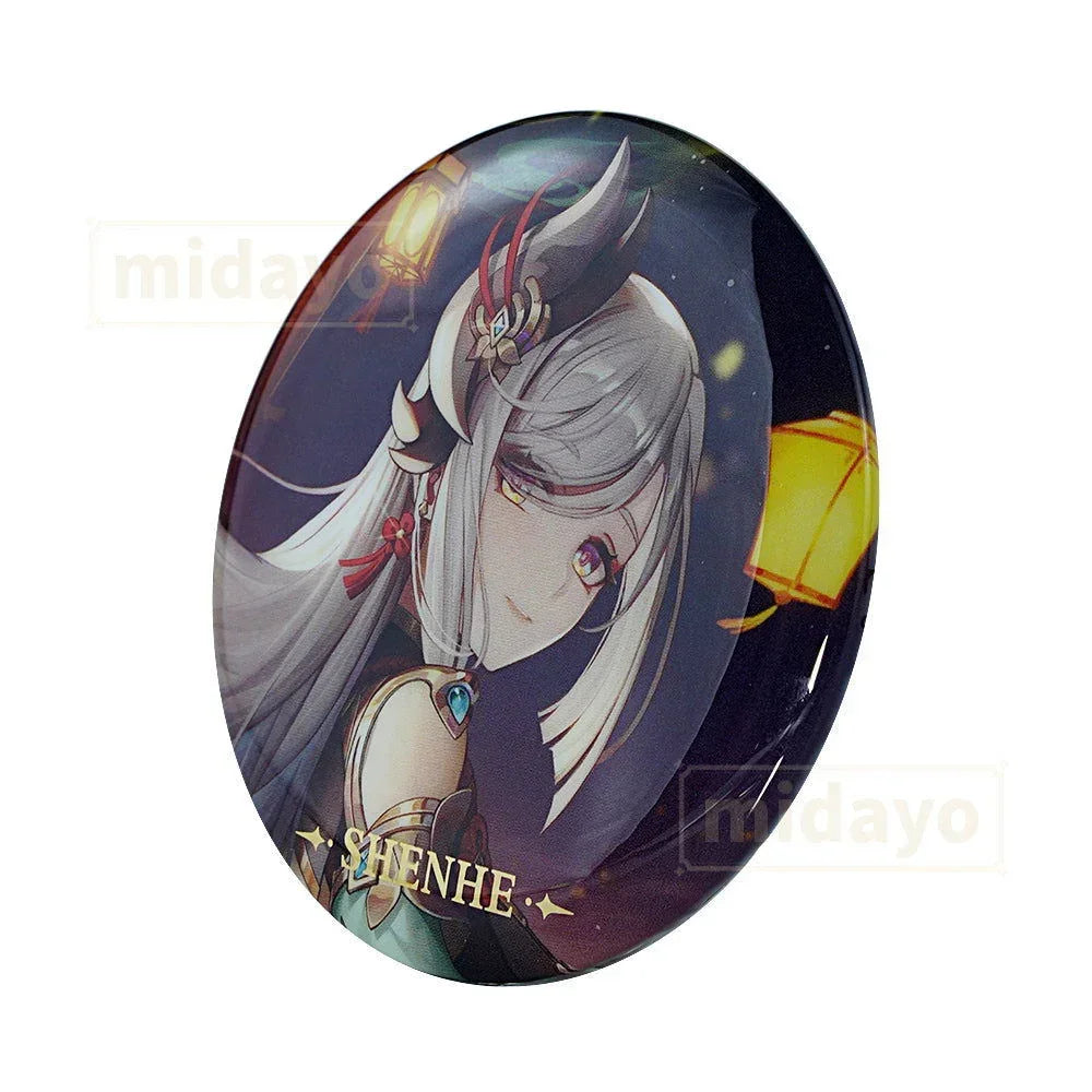 GENSHIN IMPACT Themed Series Character Badge - Shenhe - BilaBila