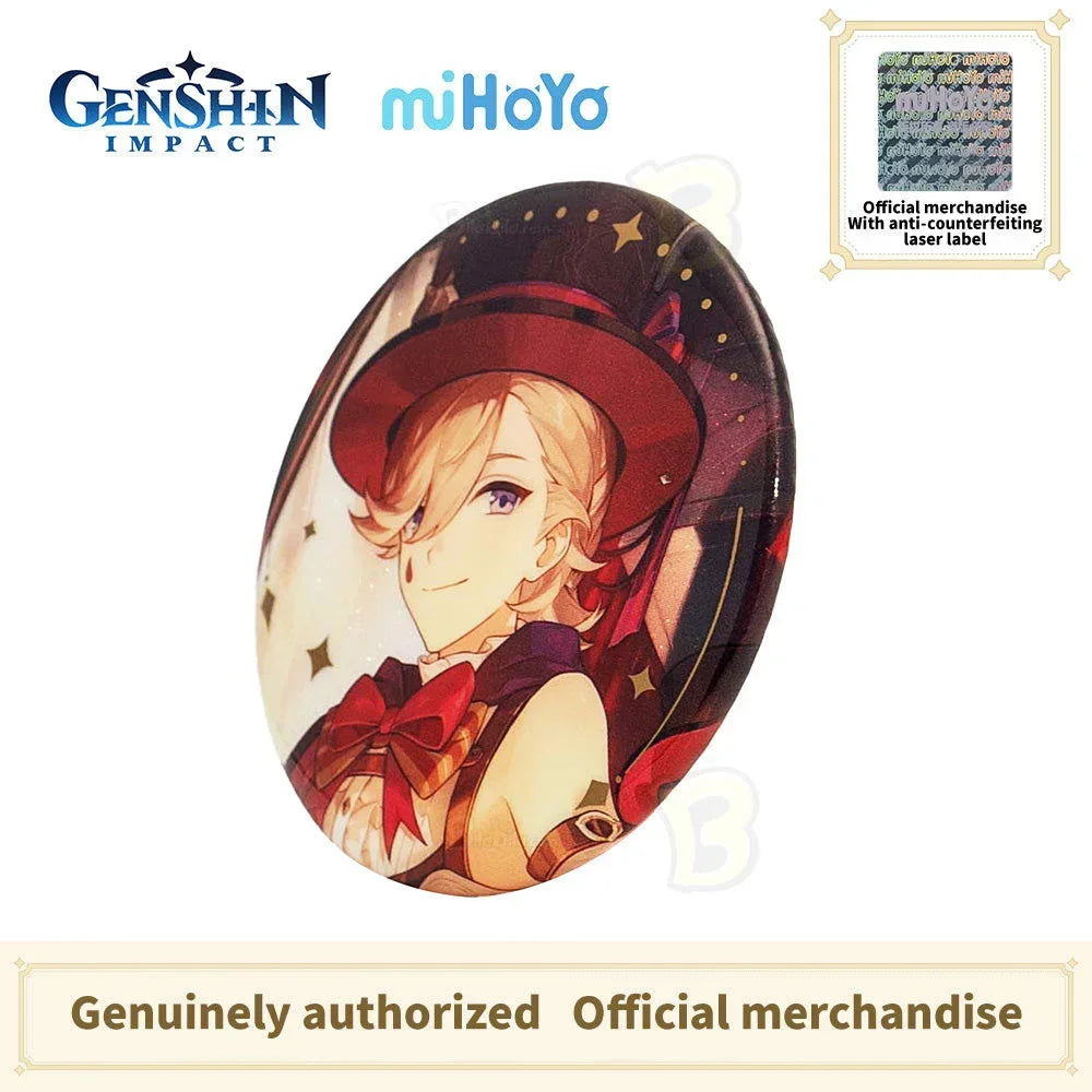 Genshin Impact Anecdote Series Character Badge -Lyney - BilaBila