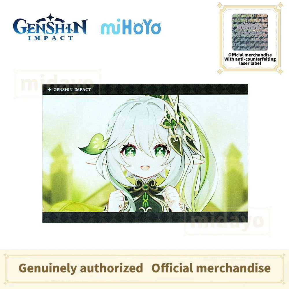 Genshin Impact Character Preview Video Series Photo Card - BilaBila