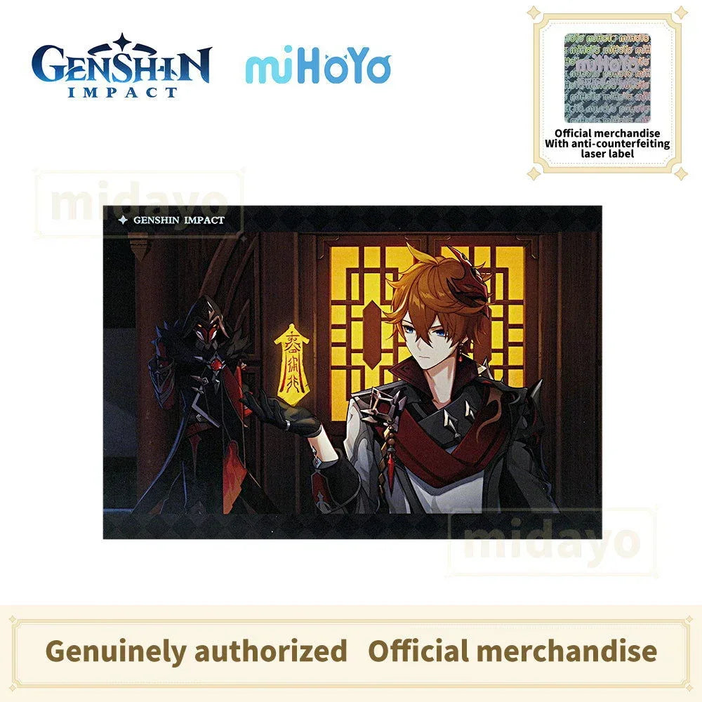 Genshin Impact Character Preview Video Series Photo Card - BilaBila