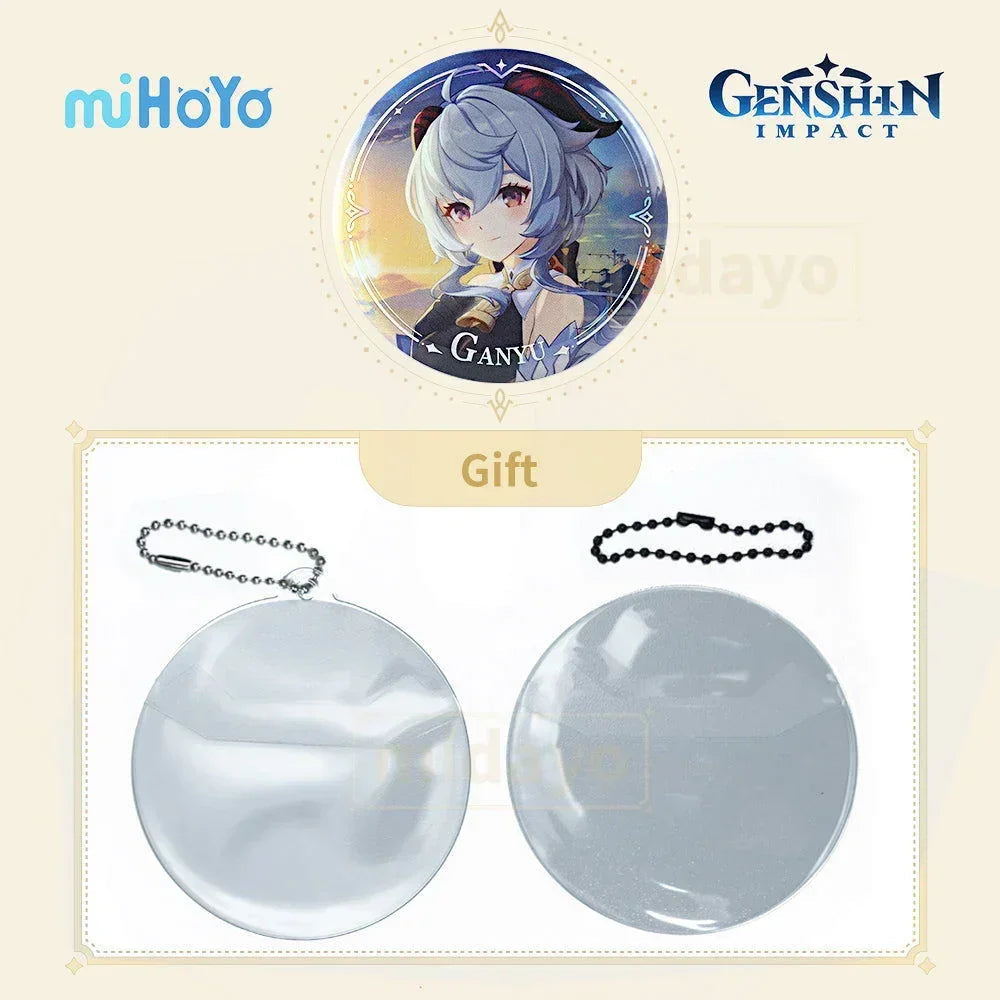 Genshin Impact Character Teaser Series Badge-Ganyu - BilaBila