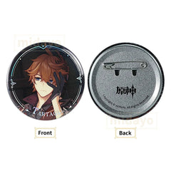 Genshin Impact Character Teaser Series Badge-Tartaglia - BilaBila
