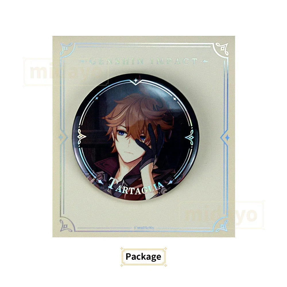 Genshin Impact Character Teaser Series Badge-Tartaglia - BilaBila
