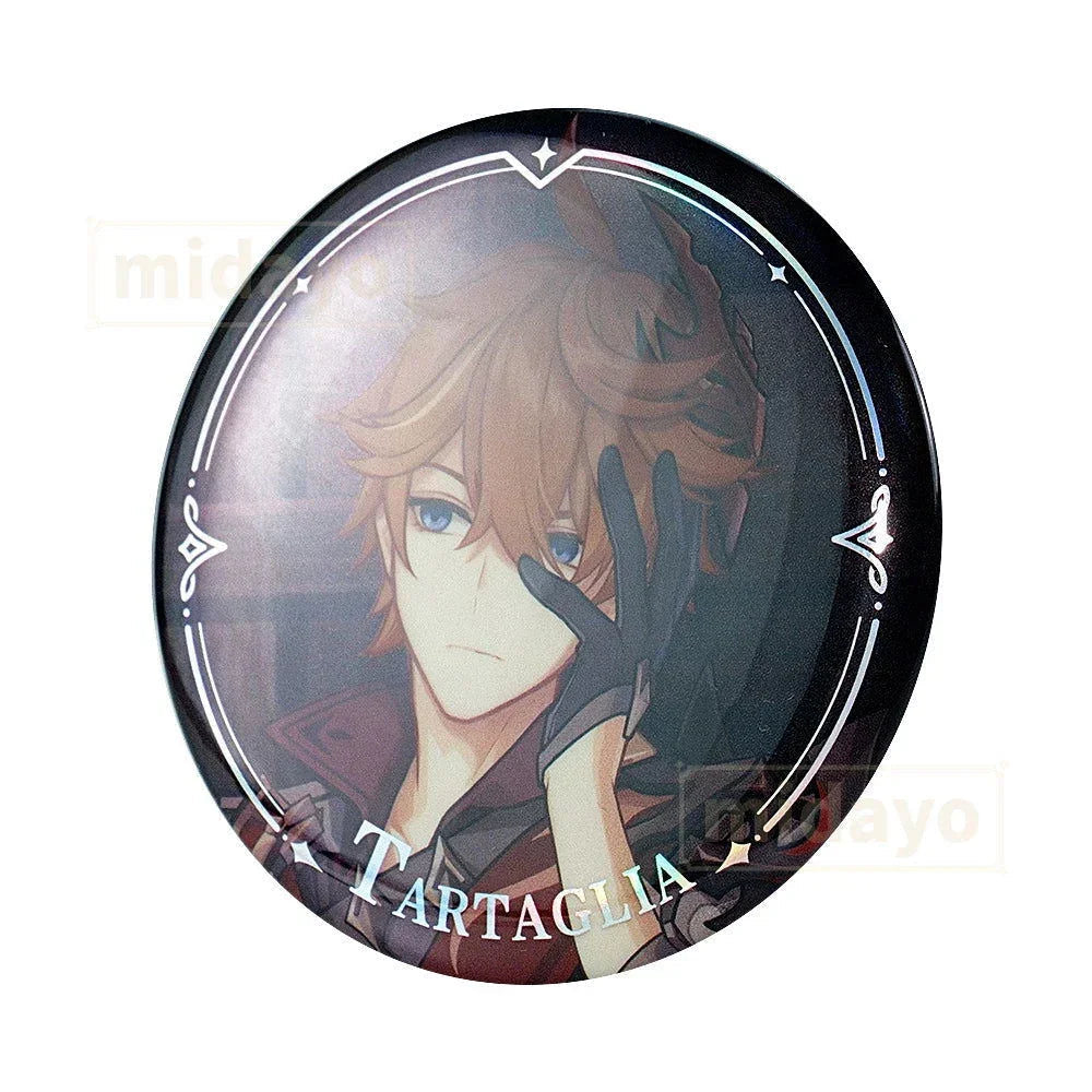 Genshin Impact Character Teaser Series Badge-Tartaglia - BilaBila
