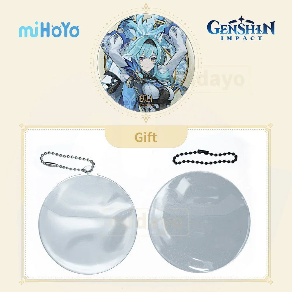 Genshin Impact Mondstadt Themed Series Character Badge -Eula - BilaBila