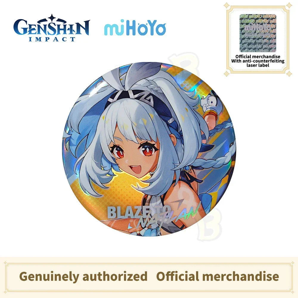 Genshin Impact Spark Natlan series badge Series Character Badge - Kinich Kachina Mualani - BilaBila