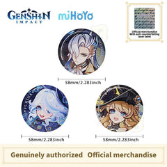Genshin Impact Special Program Series Character Badge - Furina Neuvillette Navia - BilaBila
