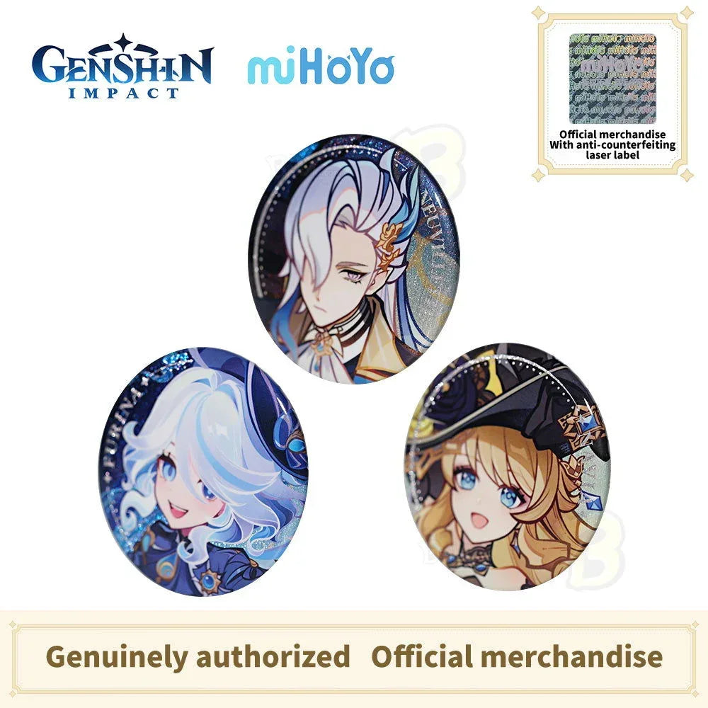 Genshin Impact Special Program Series Character Badge - Furina Neuvillette Navia - BilaBila