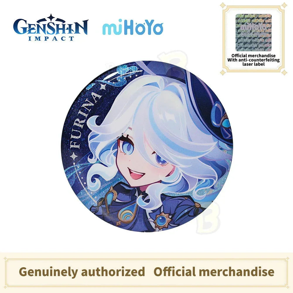 Genshin Impact Special Program Series Character Badge - Furina Neuvillette Navia - BilaBila