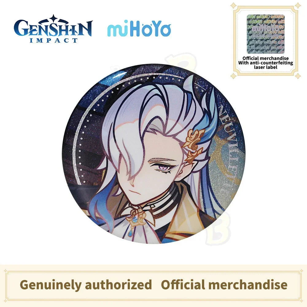 Genshin Impact Special Program Series Character Badge - Furina Neuvillette Navia - BilaBila