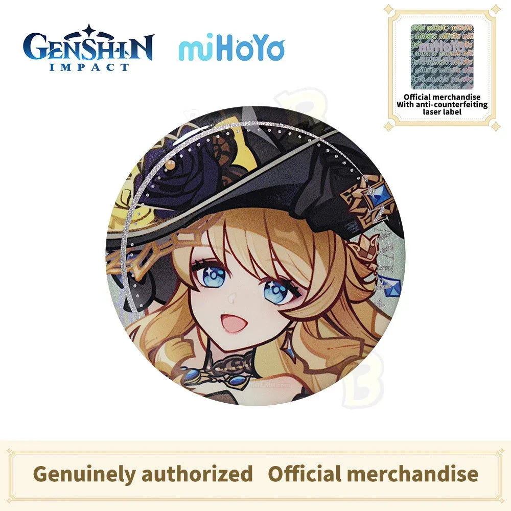 Genshin Impact Special Program Series Character Badge - Furina Neuvillette Navia - BilaBila