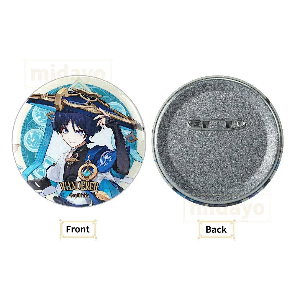 Genshin Impact Sumeru City Themed Series Character Badge - Wanderer - BilaBila