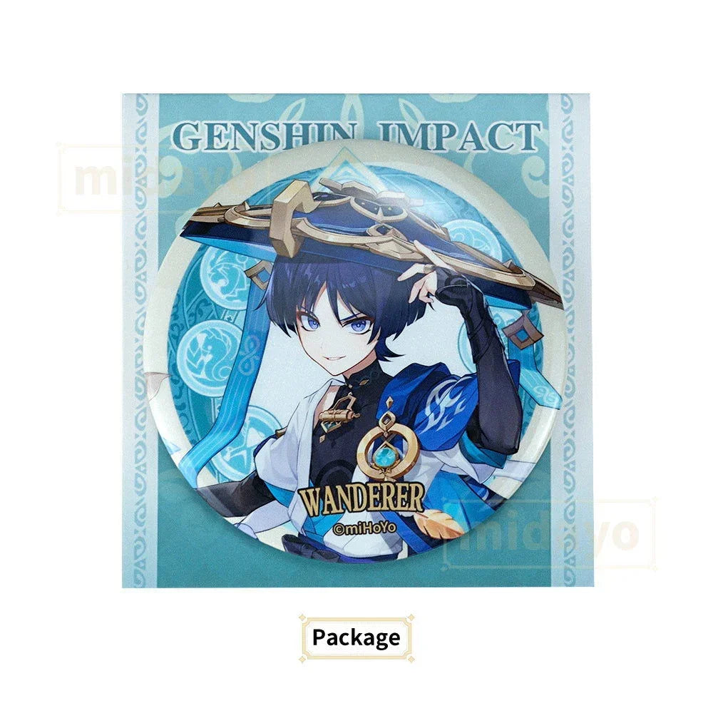 Genshin Impact Sumeru City Themed Series Character Badge - Wanderer - BilaBila