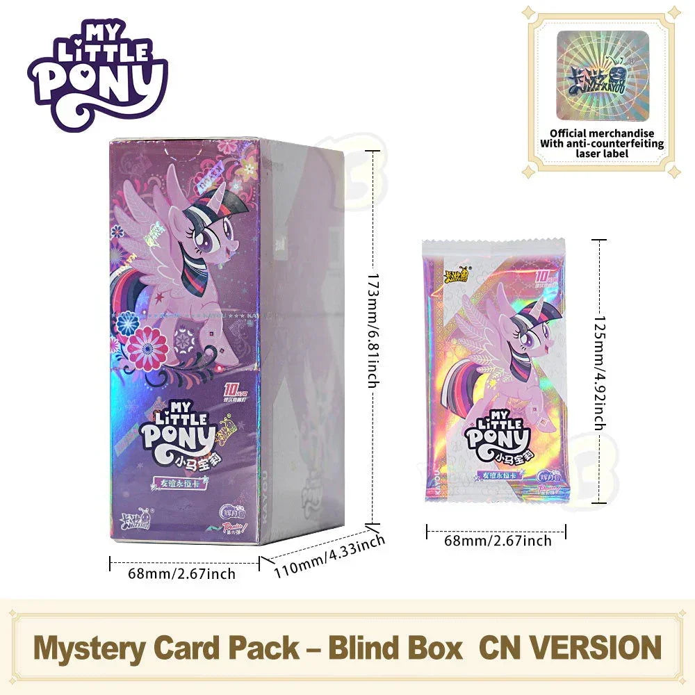 My Little Pony Collectible Card My Little Pony Peripherals CN Genuine - BilaBila