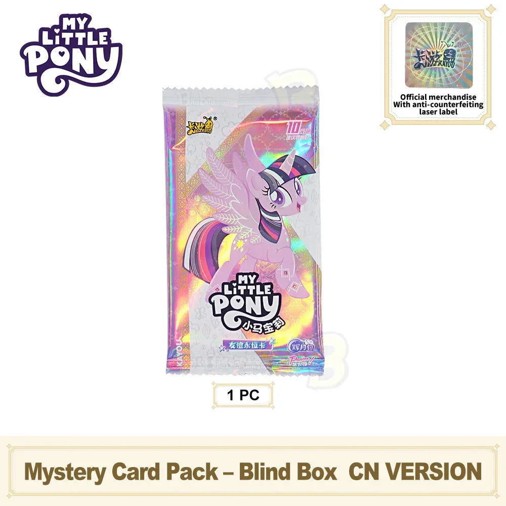 My Little Pony Collectible Card My Little Pony Peripherals CN Genuine - BilaBila