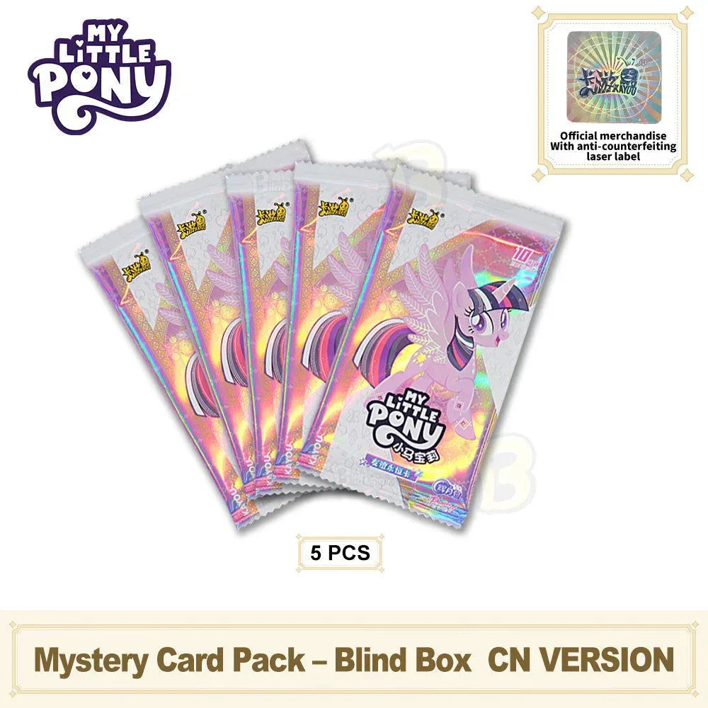 My Little Pony Collectible Card My Little Pony Peripherals CN Genuine - BilaBila